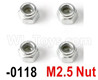 Wltoys 12427 M2.5 Anti loose nut-12427-00118